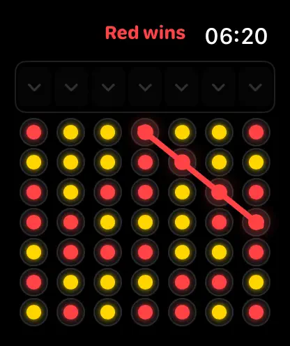 Screenshot #1 pour Jeu Quatre en ligne