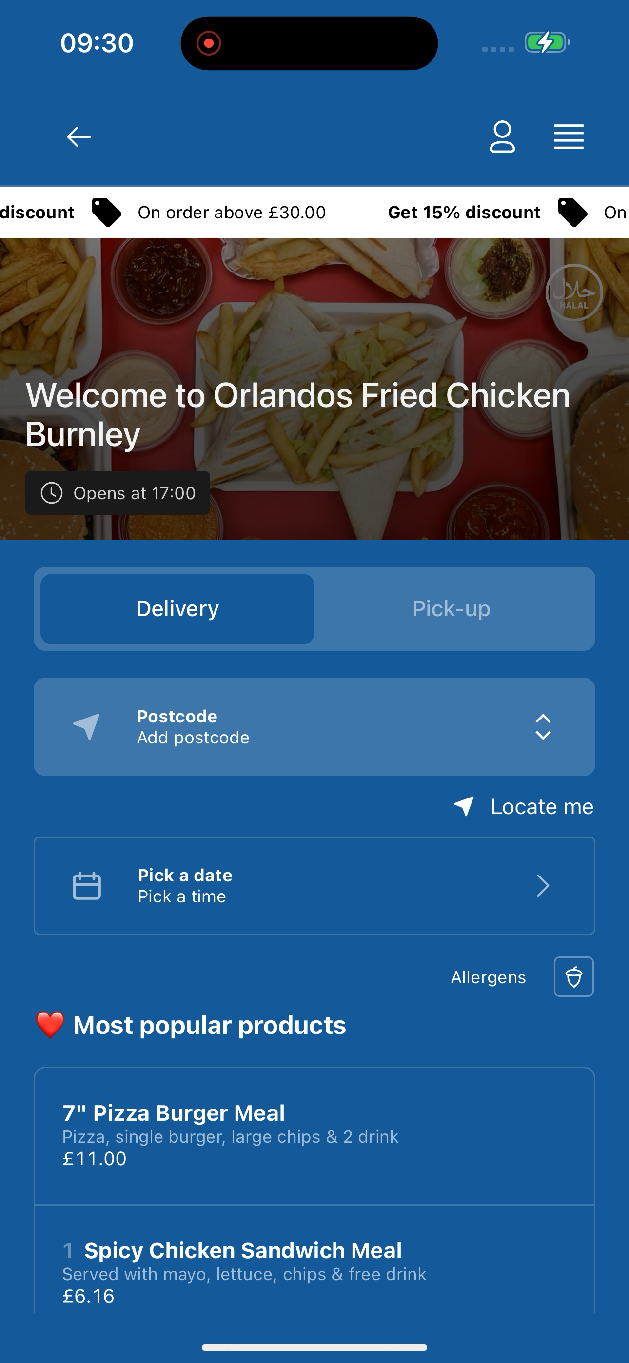 Orlando's Fried Chicken screenshot 2