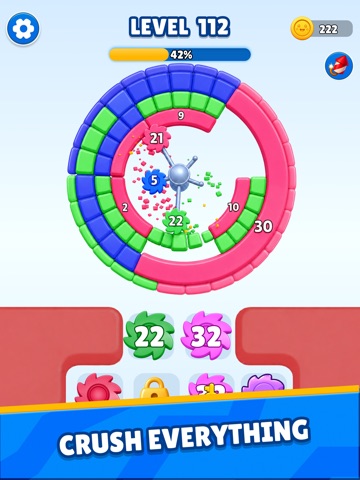 Cube Shred Color Sort Puzzle iPad screenshot