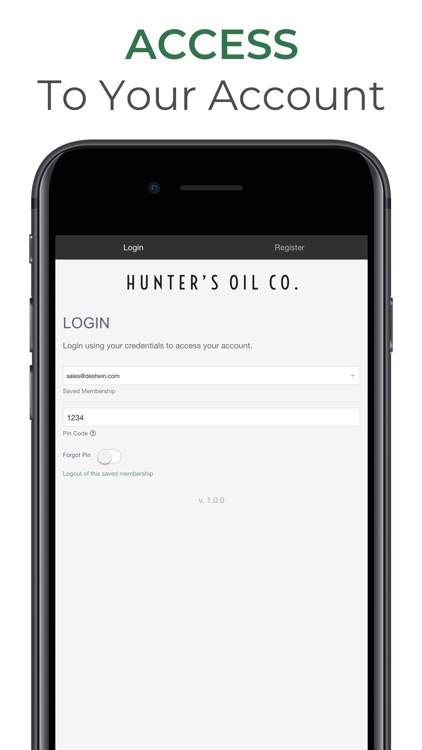 Hunter's Oil