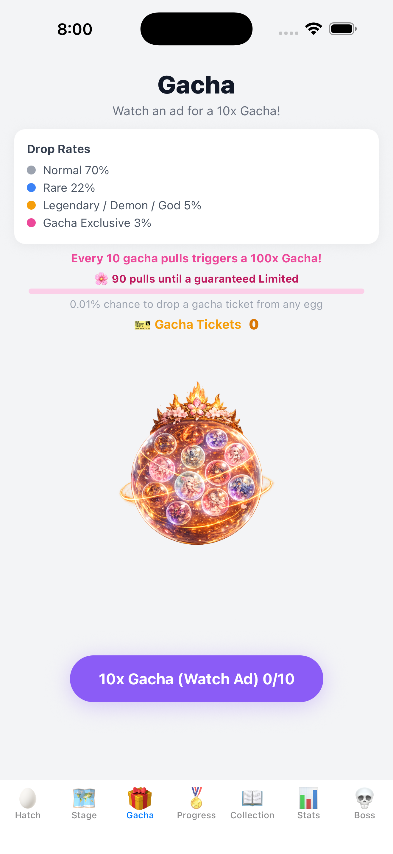 Egg Clicker: Idle Monster Tap screenshot 3