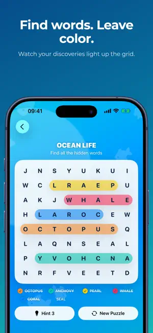 Word Search Game: Bloomseek screenshot 2