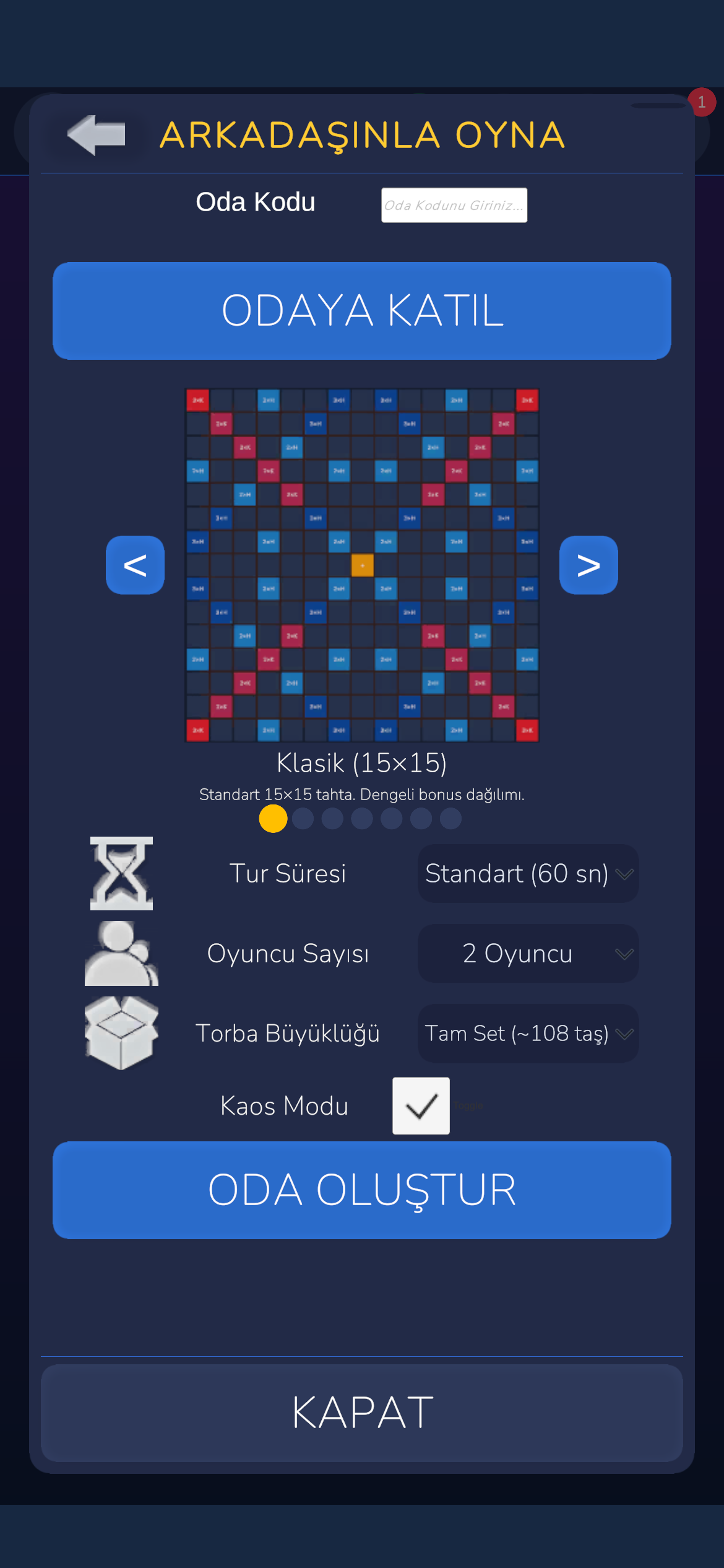 Harfogram: Word Game screenshot 2