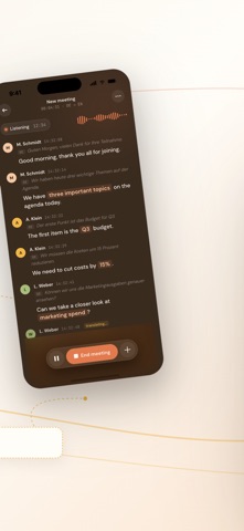 Grasp: Live Meeting Translator Screenshot 2 of 5