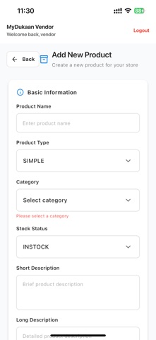 MyDukaan Vendor screenshot