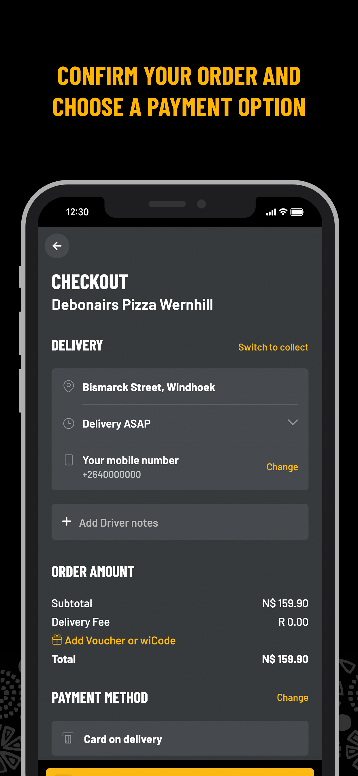 Debonairs Pizza Namibia