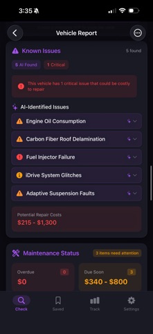CarIntel screenshot