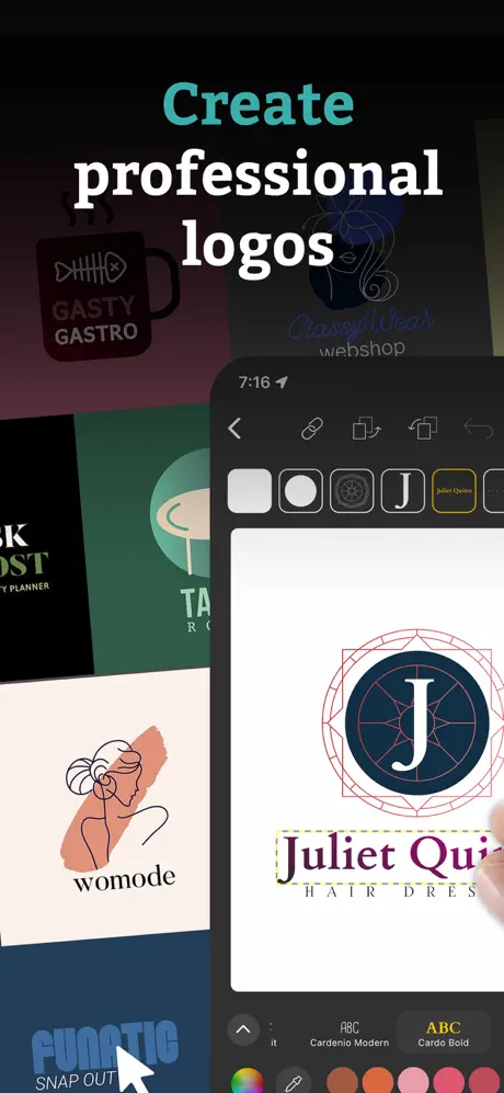 Screenshot of Logo Maker: Art Design Creator