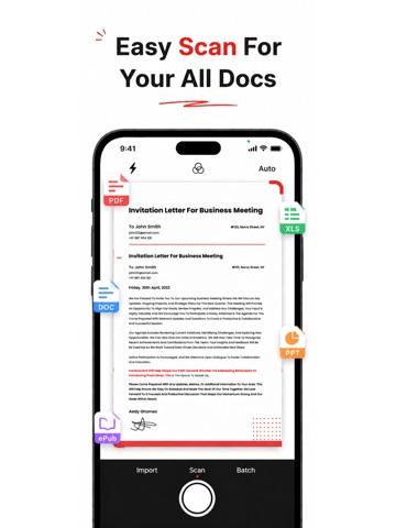 PDF文档管理：PDF扫描仪&编辑&图片转PDF转Word iPad screenshot 5