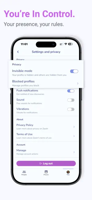 Zeeën: Social Discovery iPhone screenshot 4