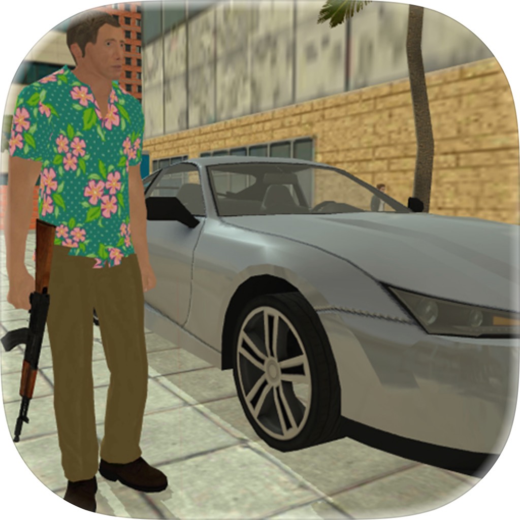 Apple App Store cover for Miami Crime Simulator
