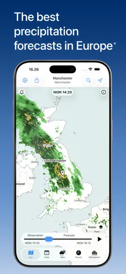Foreca Weather iPhone Ekran Görüntüsü 1