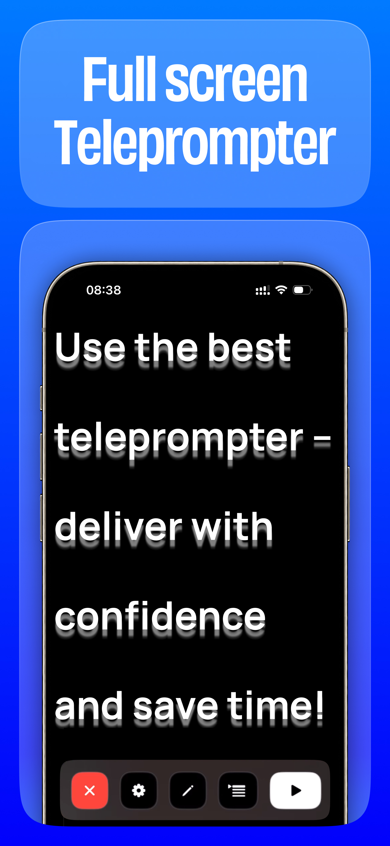 Teleprompter: Sufler