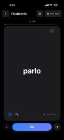 Italian Flashcards: Italiano screenshot