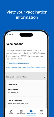 MyCare.scot iPhone screenshot 5