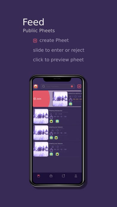 Pheeting Screenshot