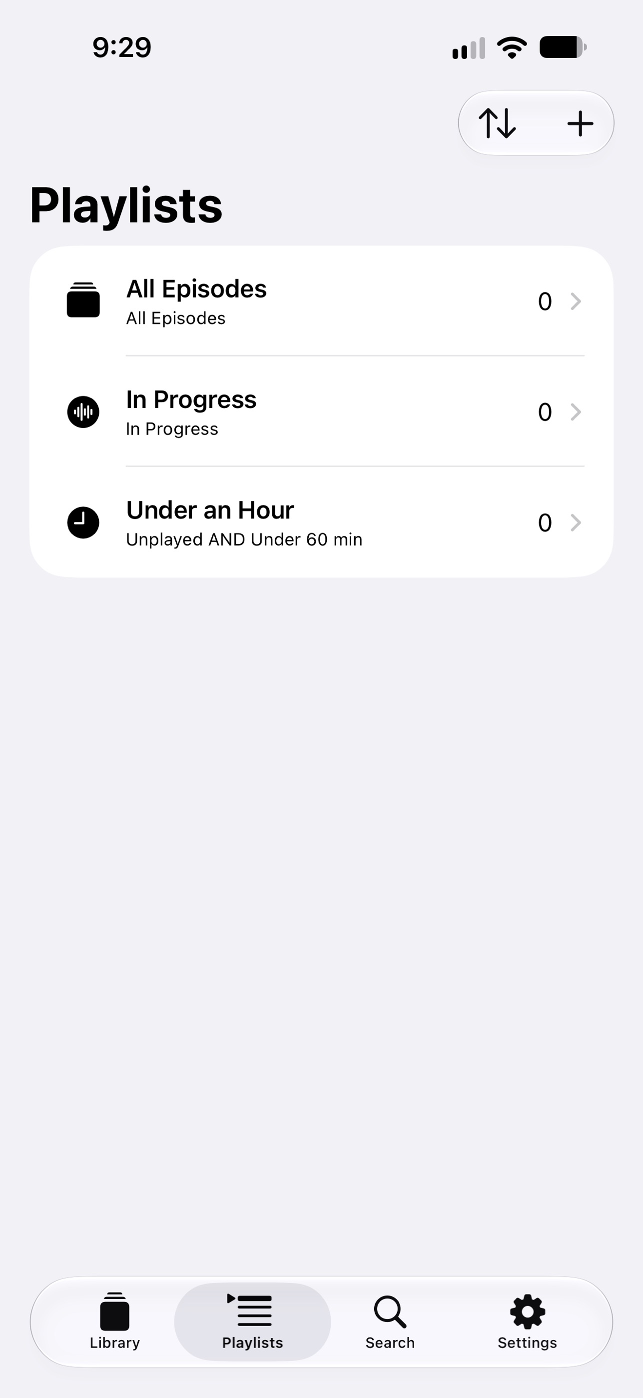 Screenshot 4 of Orca: Podcast App