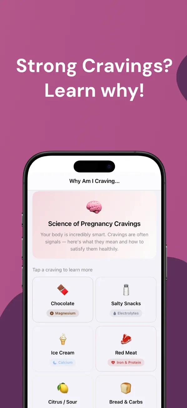 Screenshot #3 pour Bump Bites Pregnancy Meal Plan