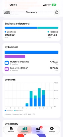 Family Receipts screenshot 3