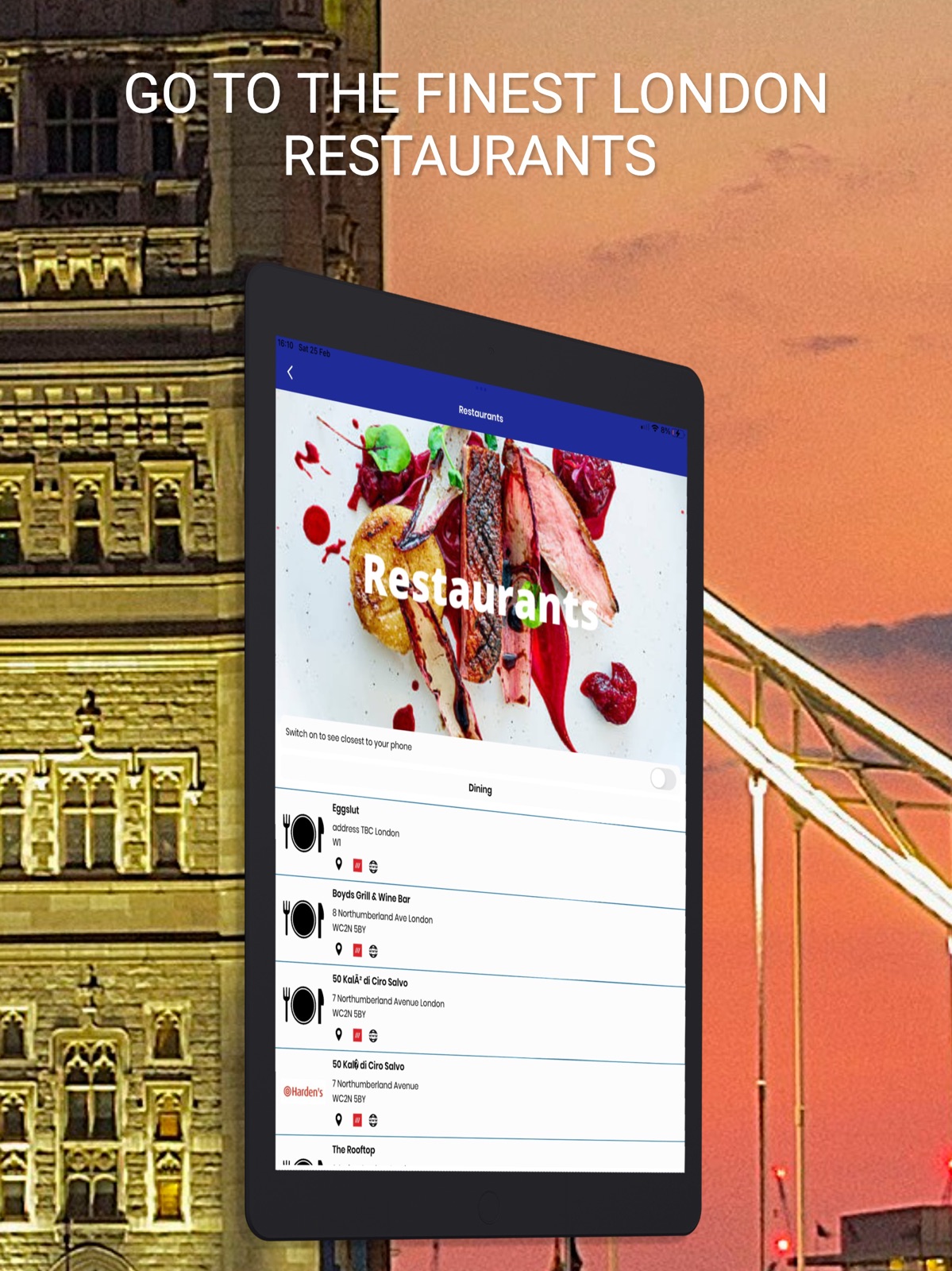PocketLondon ipad screenshot 1