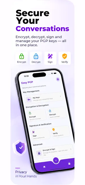 Easy PGP screenshot 1