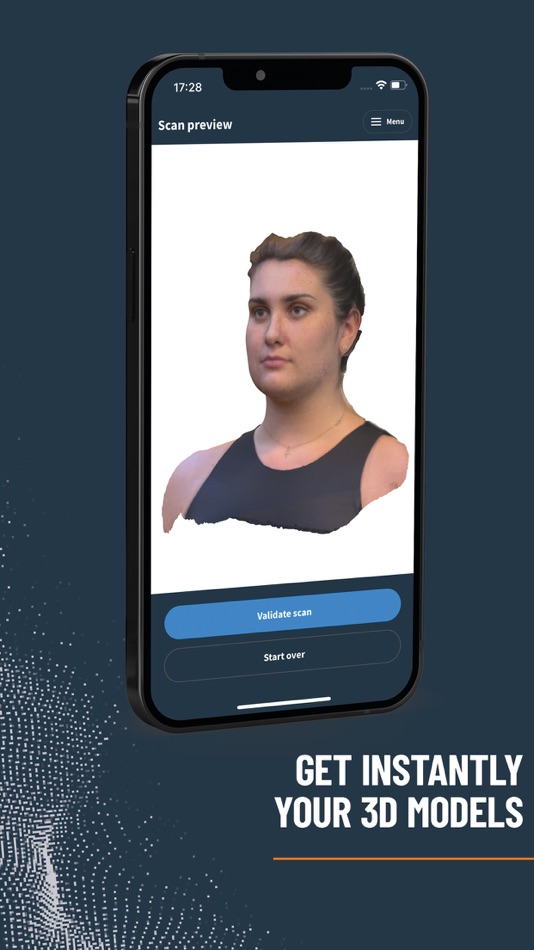 #4. My3D scanner - 3D body scan (iOS) 由: Myned Corporation