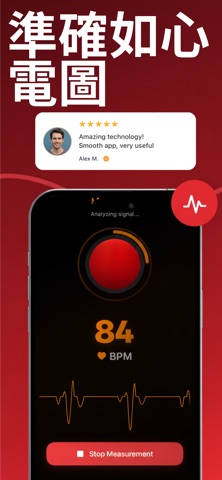 健康追踪: Cardia AI: BP, HRV, aFib screenshot
