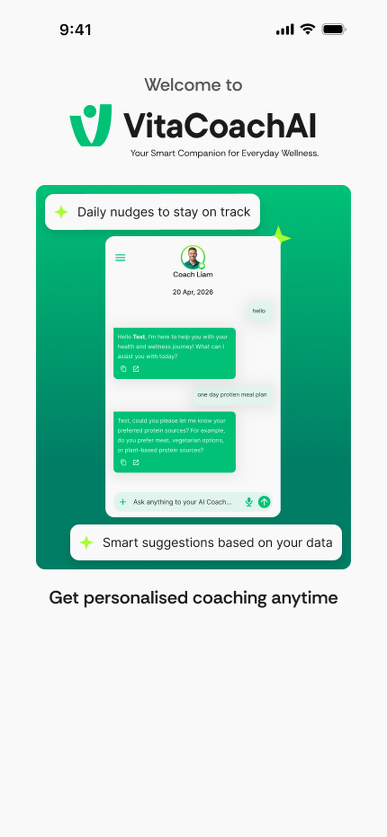 Vitacoach AI: Calorie Tracker screenshot 6