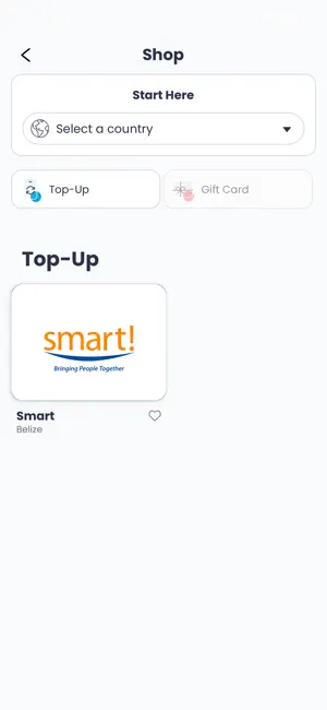 Smart Belize Top-up screenshot 2
