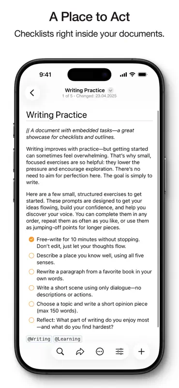 Notebooks: Write and Organize screenshot 5 of 7