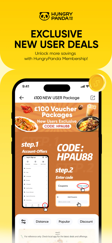 HungryPanda-Food Delivery screenshot 3