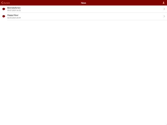 Schweizer Haus iPad screenshot