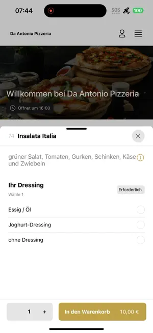 Da Antonio Pizzeria screenshot 4