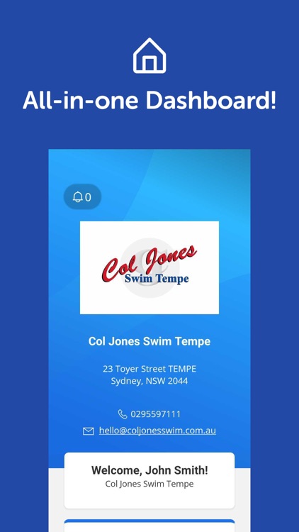 Col Jones Swim Tempe