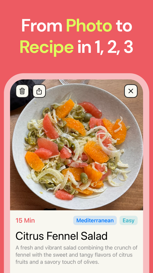 #1. Recipix - AI Recipe Generator (iOS) By: Wordless LLC