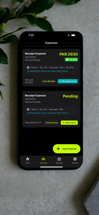 Khaata. Screenshot 3 of 5