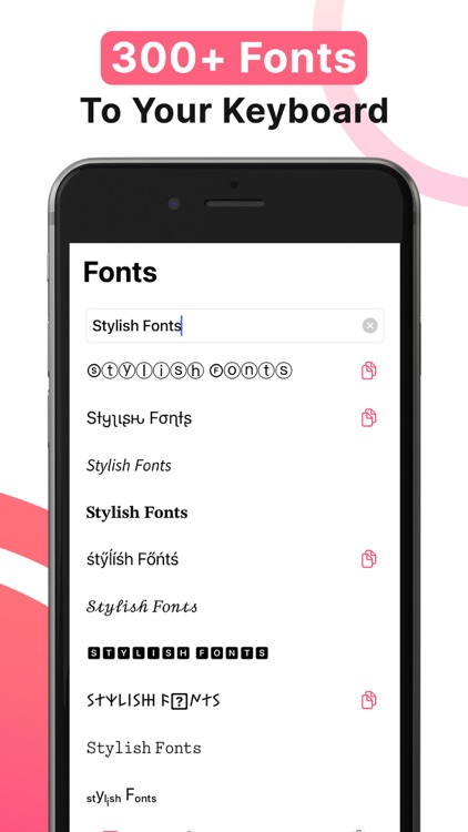 Fonts for iPhone: Keyboard Art screenshot-3