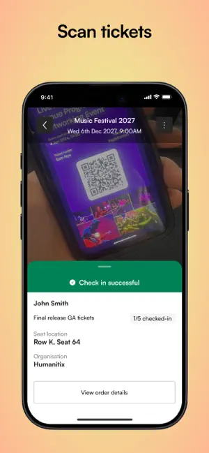 Humanitix for Hosts screenshot 1