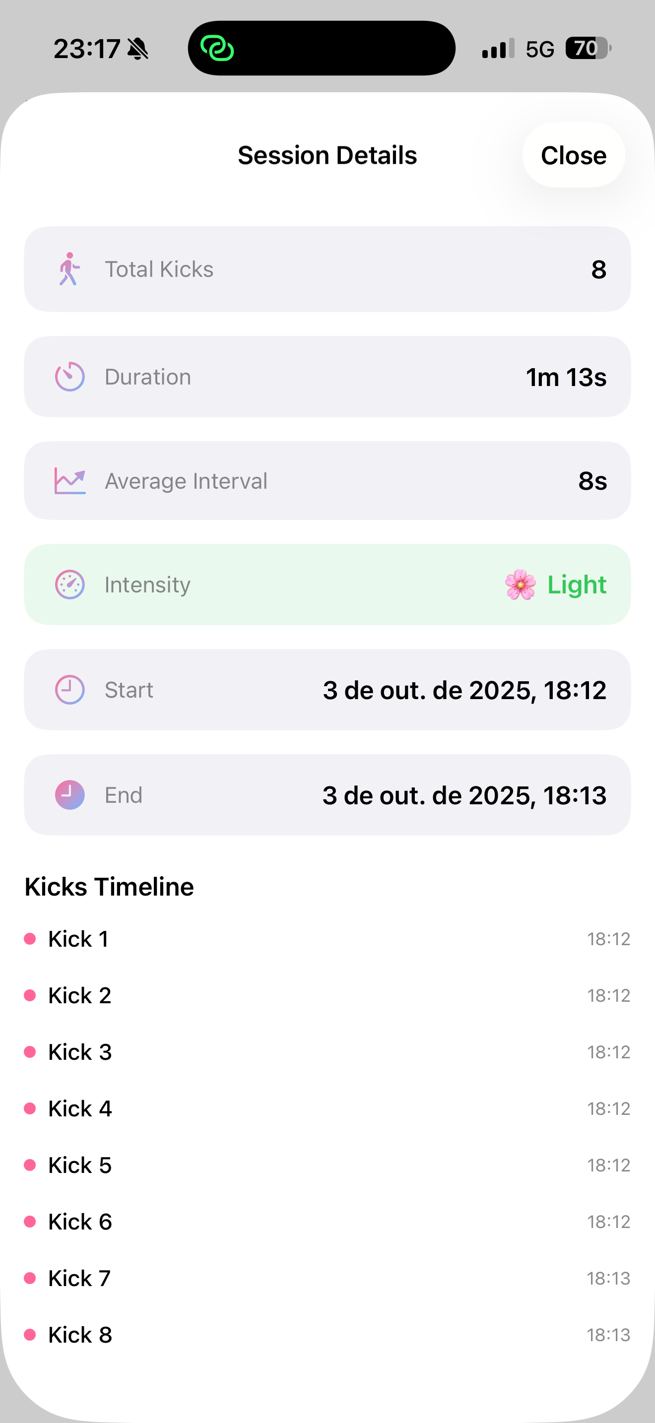 Kick Counter Baby · Pregnancy screenshot 3