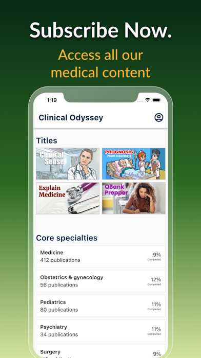 Clinical Odyssey Screenshot