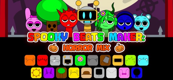 Spooky Beats Maker: Horror Mixのおすすめ画像1