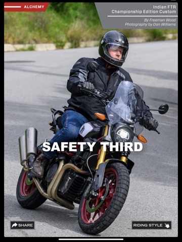 Ultimate MotorCycle Magazine iPad screenshot