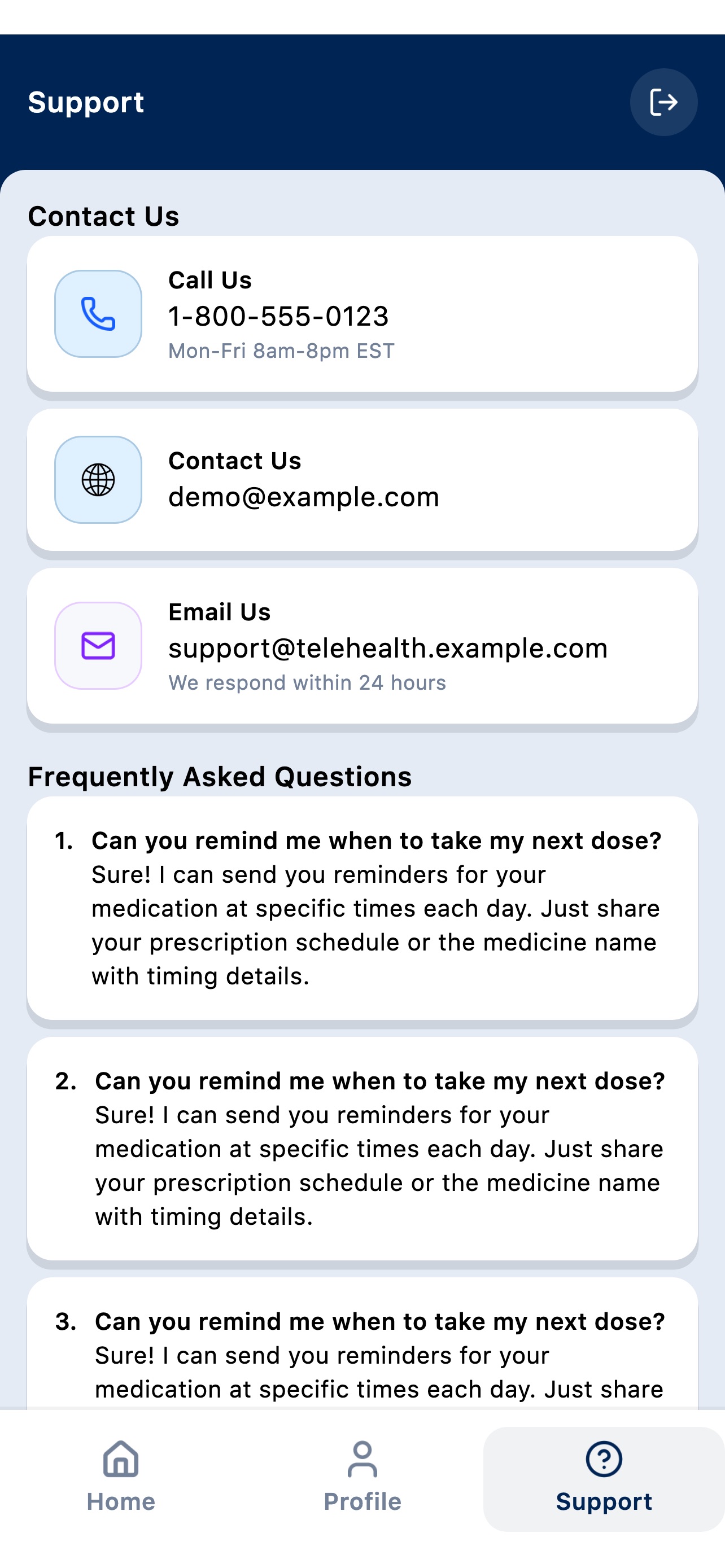 Screenshot 3 of Meelo Health