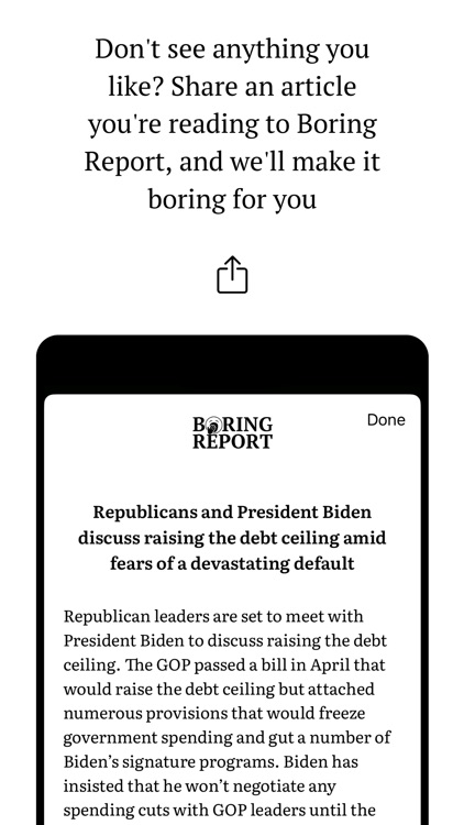 Boring Report: Unbiased News screenshot-5