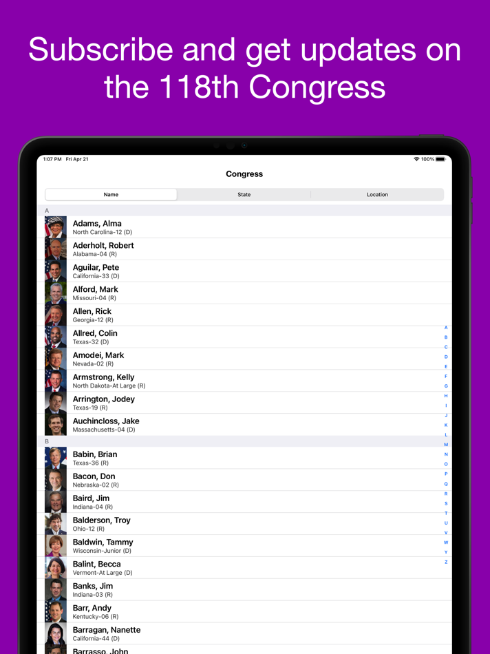#1. Congress Pro (macOS) 由: Cohen Research Group