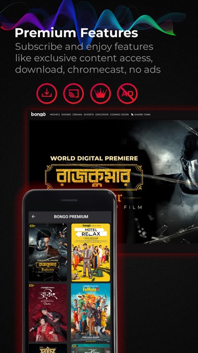Bongo: Movies, Series & Sports Screenshot