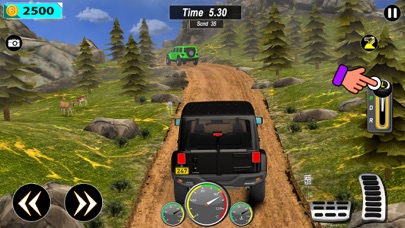 Offroad 4x4 Jeep Parking Game Screenshot