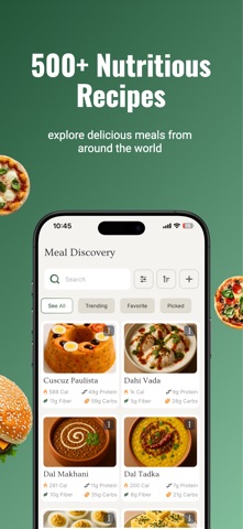 PrepWize Calorie Tracker Screenshot 3 of 6