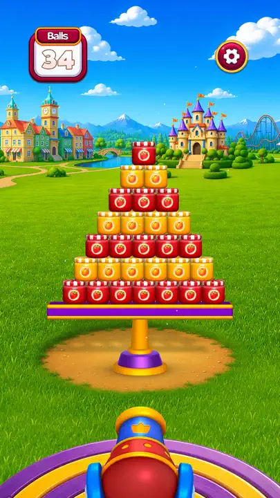 Royal Smash! : Physics Puzzle iPhone Ekran Görüntüsü 5