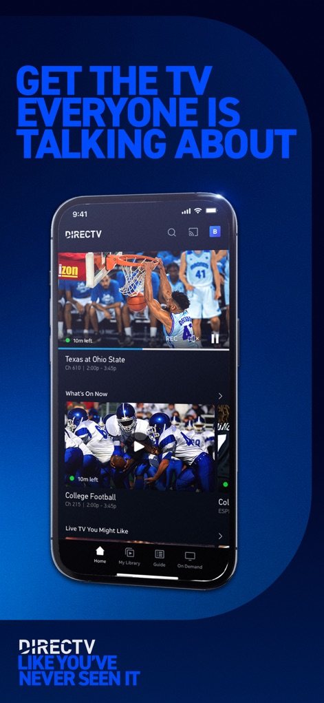 DIRECTV: TV & Movie Streaming - Entertainment App | MWM